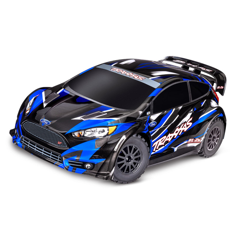 Ford Fiesta ST Rally bleue, Brushless BL-2s - TRAXXAS 74154-4BLUE - 1/10