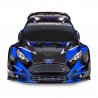 Ford Fiesta ST Rally bleue, Brushless BL-2s - TRAXXAS 74154-4BLUE - 1/10