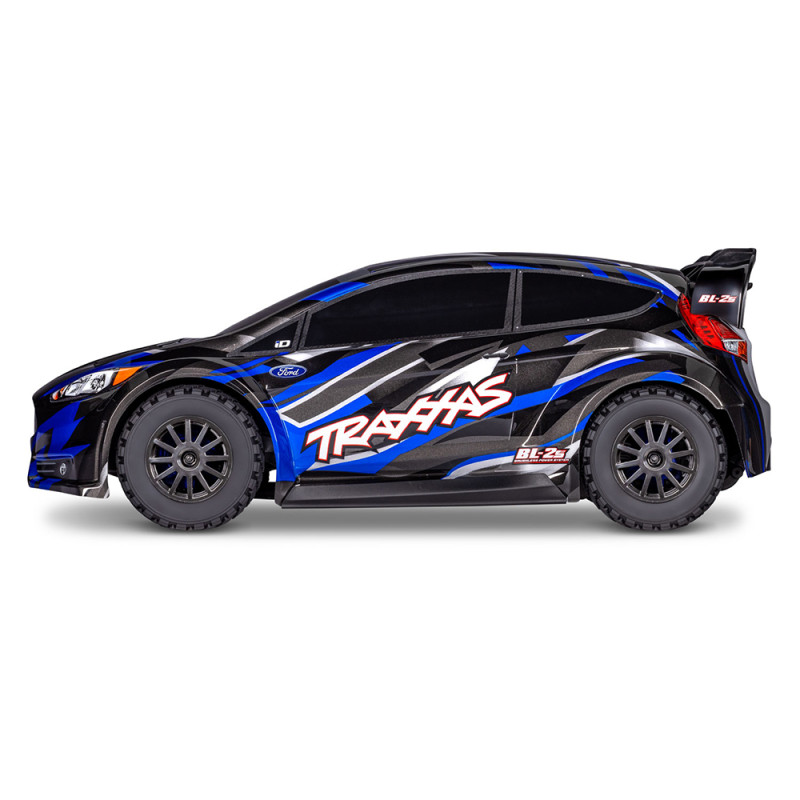 Ford Fiesta ST Rally bleue, Brushless BL-2s - TRAXXAS 74154-4BLUE - 1/10