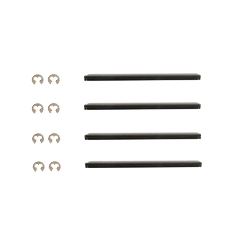 4 axes long pour triangles avec circlips pour Pirate XTC, XSC et XTT - T2M T4972/08