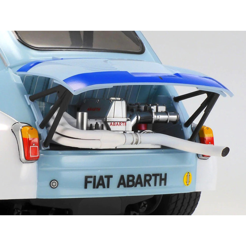 Fiat Abarth 1000 TCR, châssis MB01, Kit, carrosserie peinte - TAMIYA 47492 - 1/10