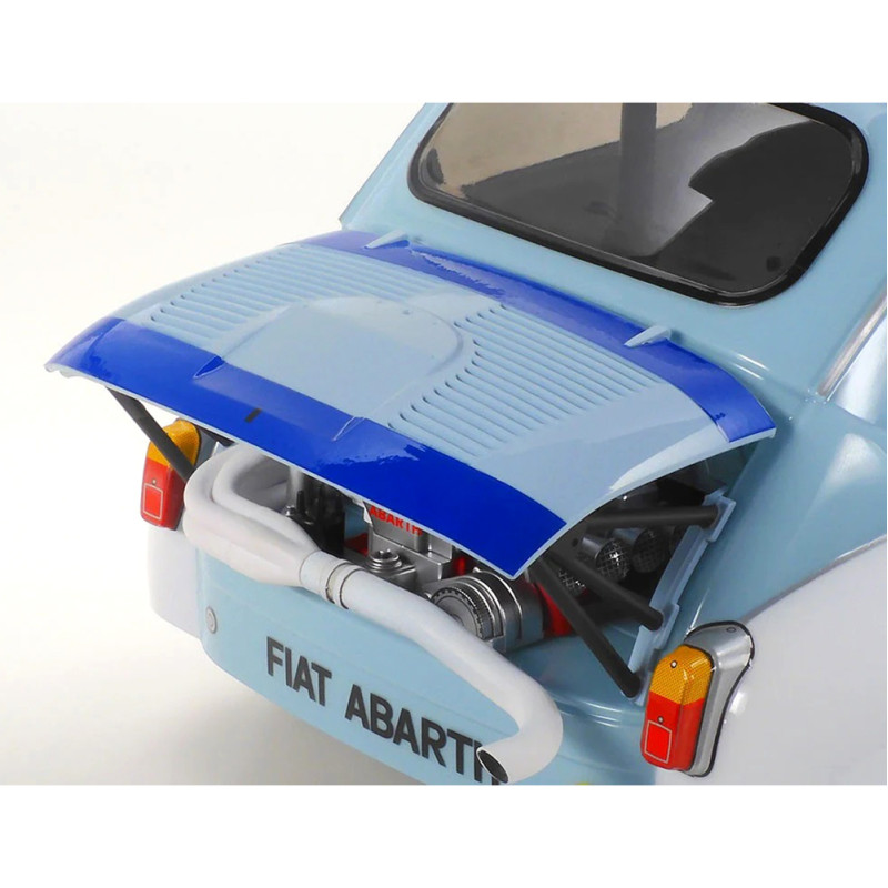 Fiat Abarth 1000 TCR, châssis MB01, Kit, carrosserie peinte - TAMIYA 47492 - 1/10