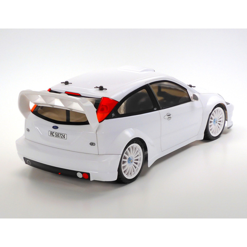 Ford Focus RS Custom, châssis TT-02, Kit, Carrosserie peinte - TAMIYA 47495 - 1/10