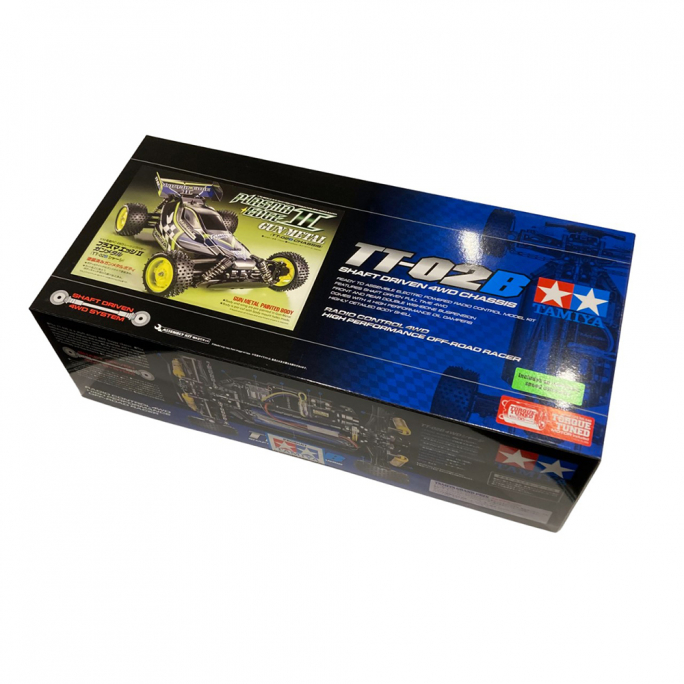 Buggy Plasma Edge II, châssis TT-02B, Kit, carrosserie peinte - TAMIYA 47446 - 1/10