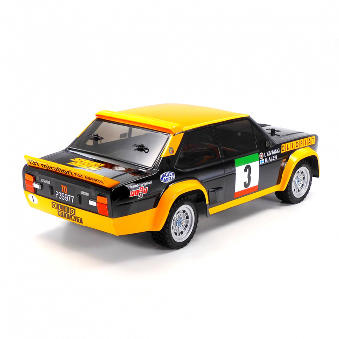 Fiat 131 Abarth Rally, châssis MF-01X, Kit, carrosserie peinte - TAMIYA 47494 - 1/10