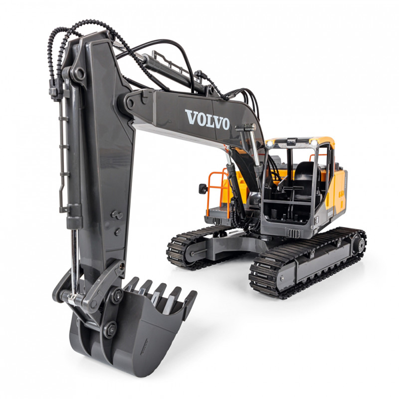 Excavatrice Volvo EC160E, 2.4 GHz, 100% RTR - CARSON 500907339 - 1/16