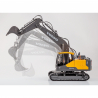 Excavatrice Volvo EC160E, 2.4 GHz, 100% RTR - CARSON 500907339 - 1/16