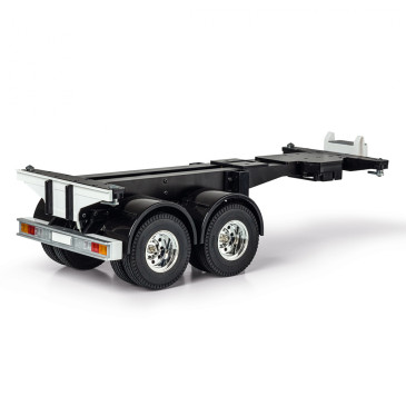Semi-remorque porte conteneur 20 pieds, kit - CARSON 500907334 - 1/14