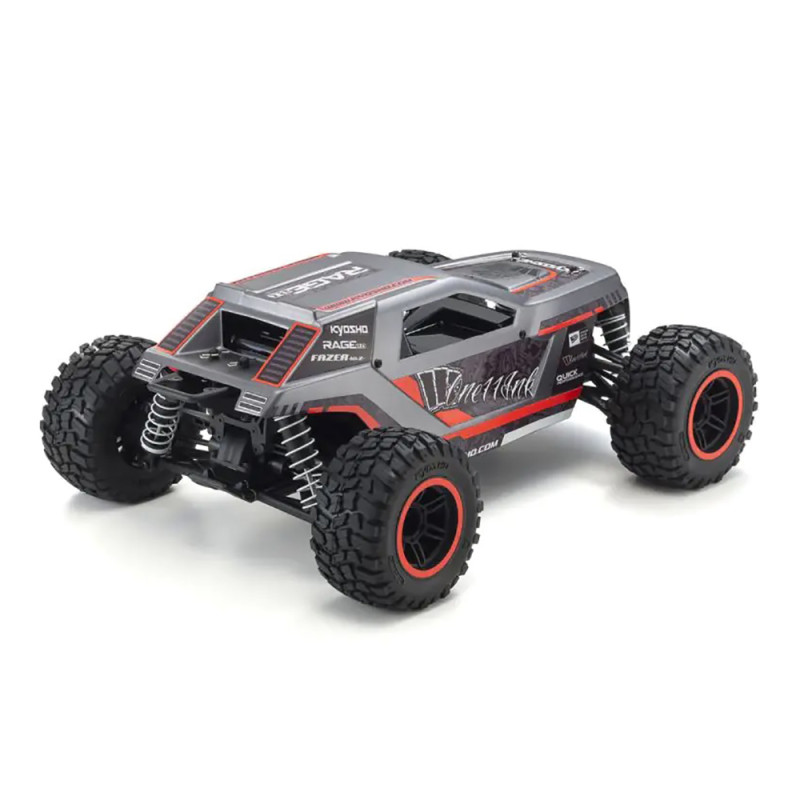 Buggy Rage 2.0, Fazer MK2, Brushed, RTR, couleur 1 rouge - KYOSHO 34411T1C - 1/10