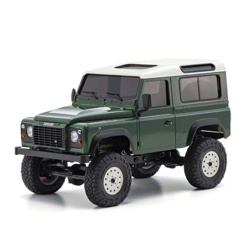 Land-Rover Defender 90 Coniston, RTR, Mini-Z, Vert - KYOSHO 32529GR
