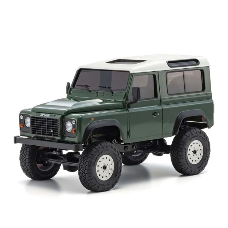 Land-Rover Defender 90 Coniston, RTR, Mini-Z, Vert - KYOSHO 32529GR