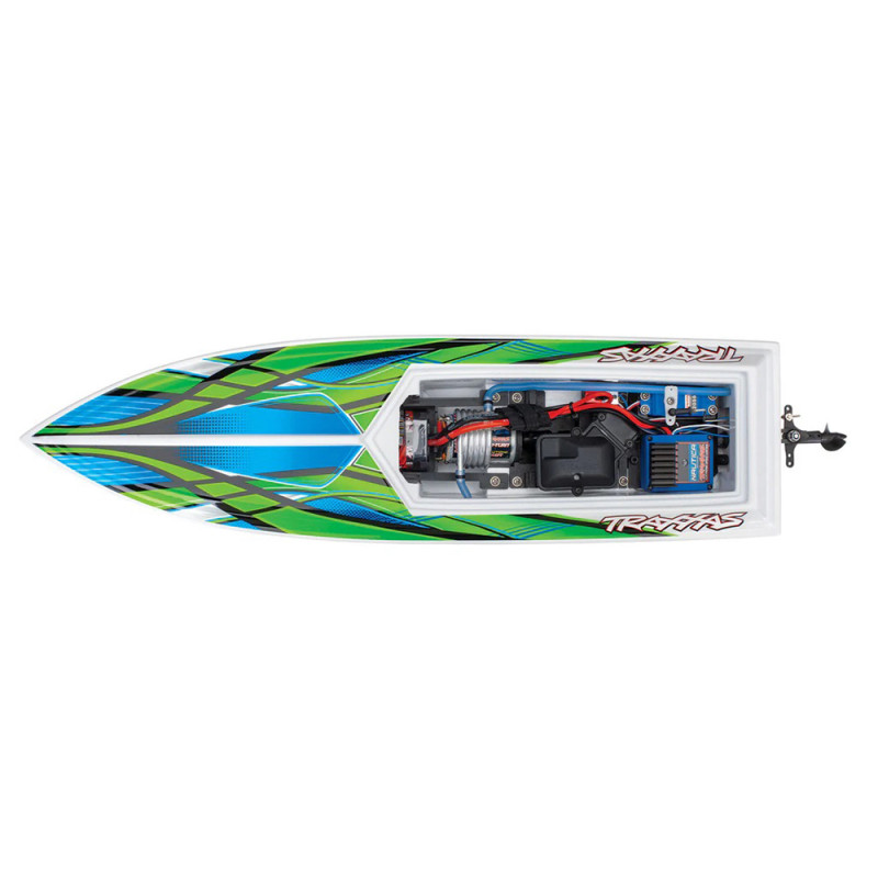 Kit Offshore Blast Race Boat 24, TQ, RTR Vert - TRAXXAS 38104-8