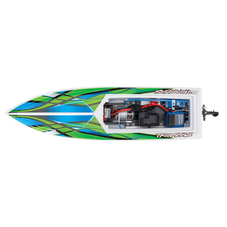 Kit Offshore Blast Race Boat 24, TQ, RTR Vert - TRAXXAS 38104-8