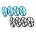 Roues en aluminium Set-Up Wheel, noir - SKYRC 600069-06 - 1/10