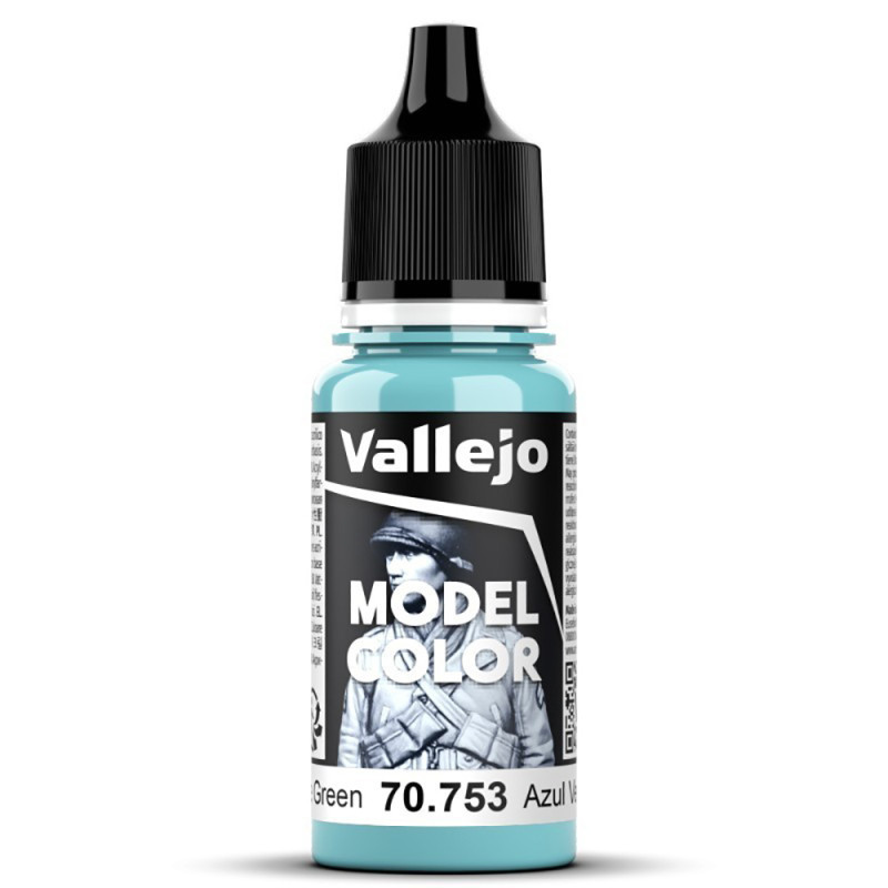 Bleu-vert Clair N°68 - 18ml Model Color - VALLEJO 70.753