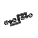 4 Bagues de bouchon Big Shocks Inferno MP10 - KYOSHO IF346-07