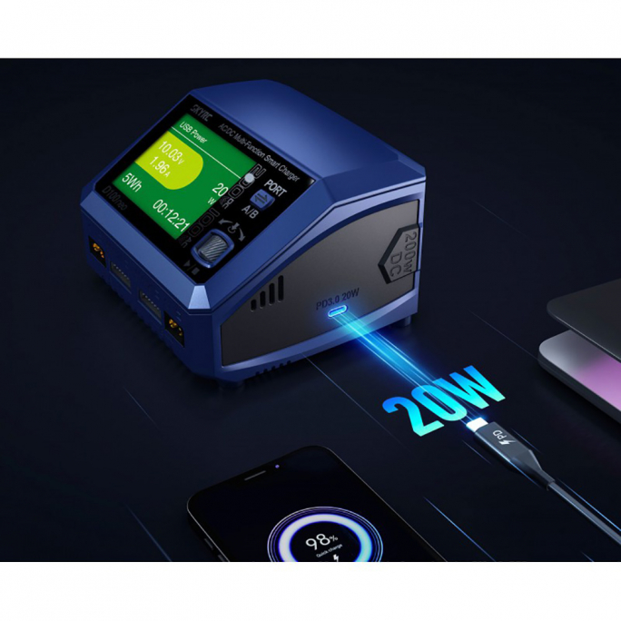 Chargeur D100 Neo Duo AC/DC - SKYRC SKY100199