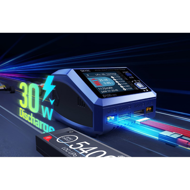 Chargeur D100 Neo Duo AC/DC - SKYRC SKY100199