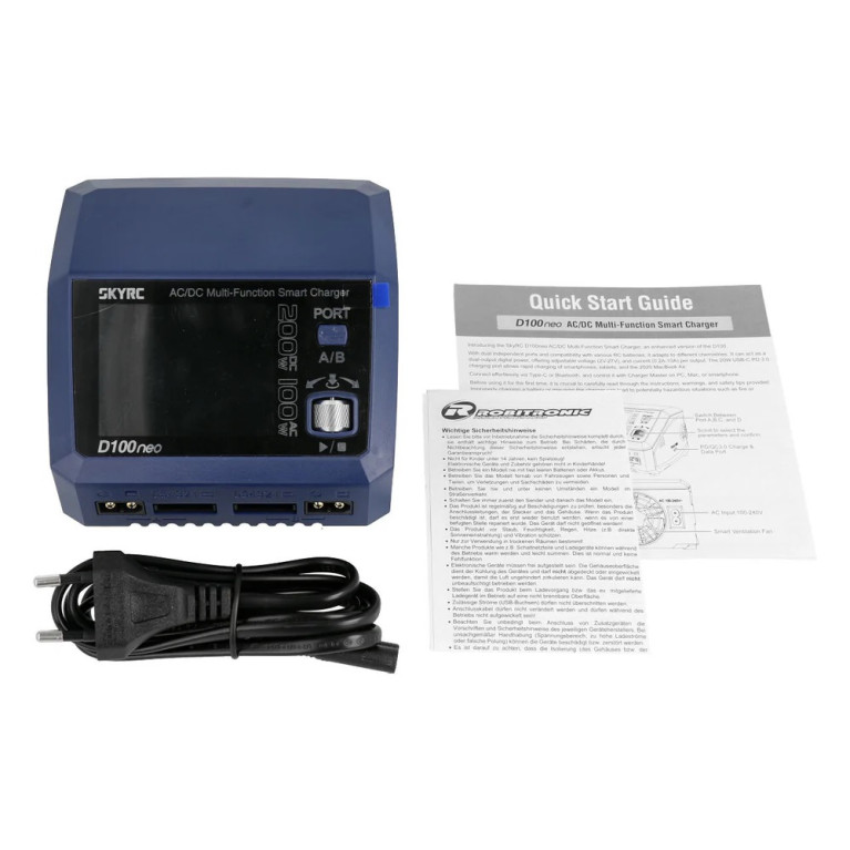 Chargeur D100 Neo Duo AC/DC - SKYRC SKY100199
