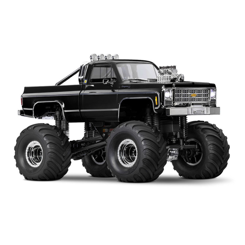 TRX-4MT Chevrolet Cheyenne K10, Monster Truck, RTR, Noir - TRAXXAS 98064-1-BLK - 1/18