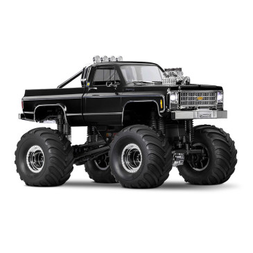 TRX-4MT Chevrolet Cheyenne K10, Monster Truck, RTR, Noir - TRAXXAS 98064-1-BLK - 1/18
