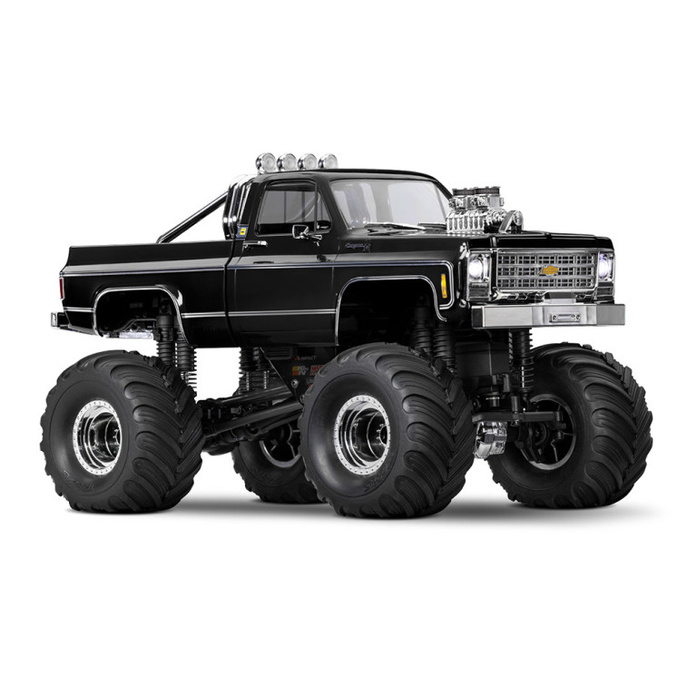 TRX-4MT Chevrolet Cheyenne K10, Monster Truck, RTR, Noir - TRAXXAS 98064-1-BLK - 1/18