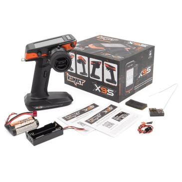 Radiocommande X9S avec récepteur 9 voies, 2.4GHz - Konect KN-X9S