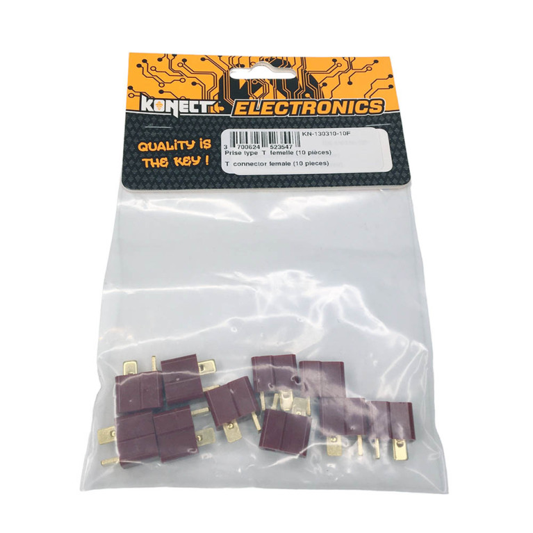 10 Prises type femelle - KONECT KN-130310-10F