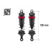 2 Amortisseurs 100mm Big Bore 16mm + Kit ressorts (H/M/S) - HOBBYTECH HTR-508100 - 1/8