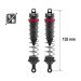 2 Amortisseurs 135mm Big Bore 16mm + Kit ressorts (H/M/S) - HOBBYTECH HTR-508135 - 1/8
