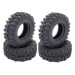 4 Pneus mini «climber» 1.0 pour CRX18 - HOBBYTECH CRX18-013 - 1/18
