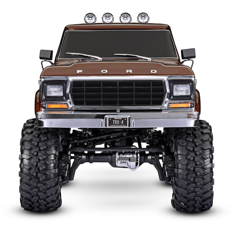 TRX-4 High Trail Ford Ranger XLT F-150 1979, RTR, marron - TRAXXAS 92046-4-BRWN - 1/10