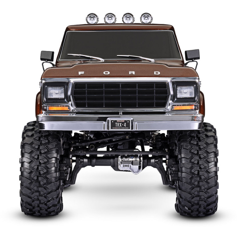 TRX-4 High Trail Ford Ranger XLT F-150 1979, RTR, marron - TRAXXAS 92046-4-BRWN - 1/10