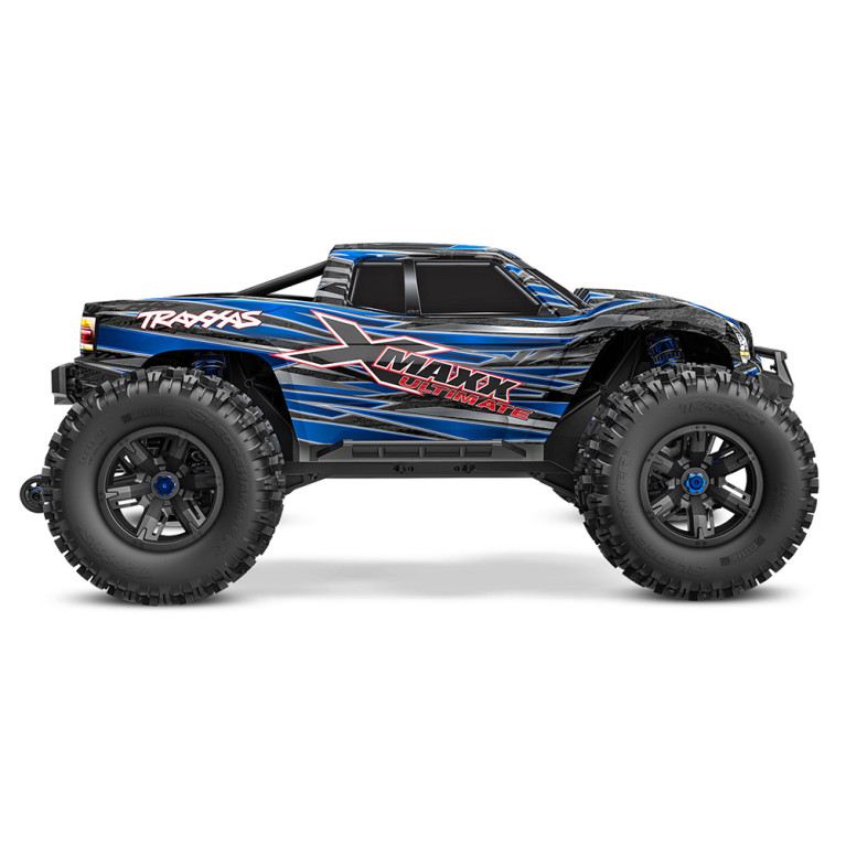 X-Maxx Ultimate, RTR, Brushless, Bleu - TRAXXAS 77097-4-BLUE - 1/8