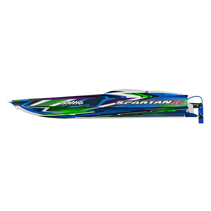 Bateau Spartan SR VXL 6S TQi TSM RTR, Vert - Traxxas 103076-4 - 1/10