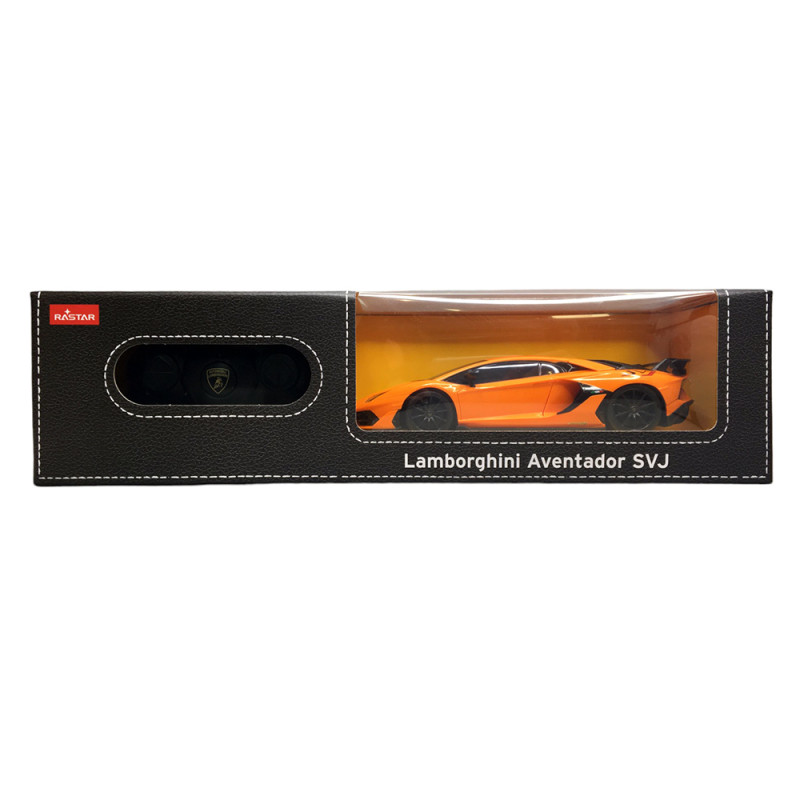 Lamborghini Aventador SVJ, Orange, RTR - RASTAR RS96100 - 1/24