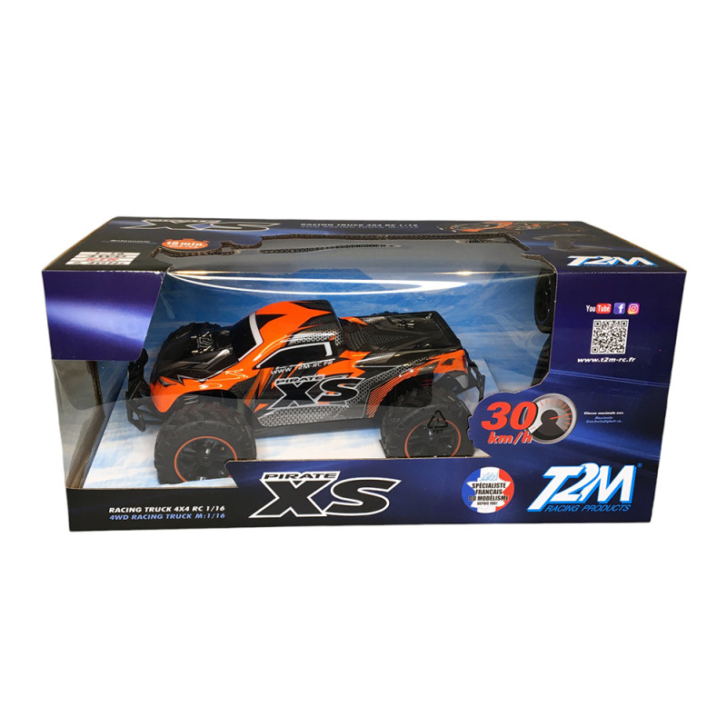Pirate XS, Orange, RTR, 4WD - T2M T4966 - 1/16