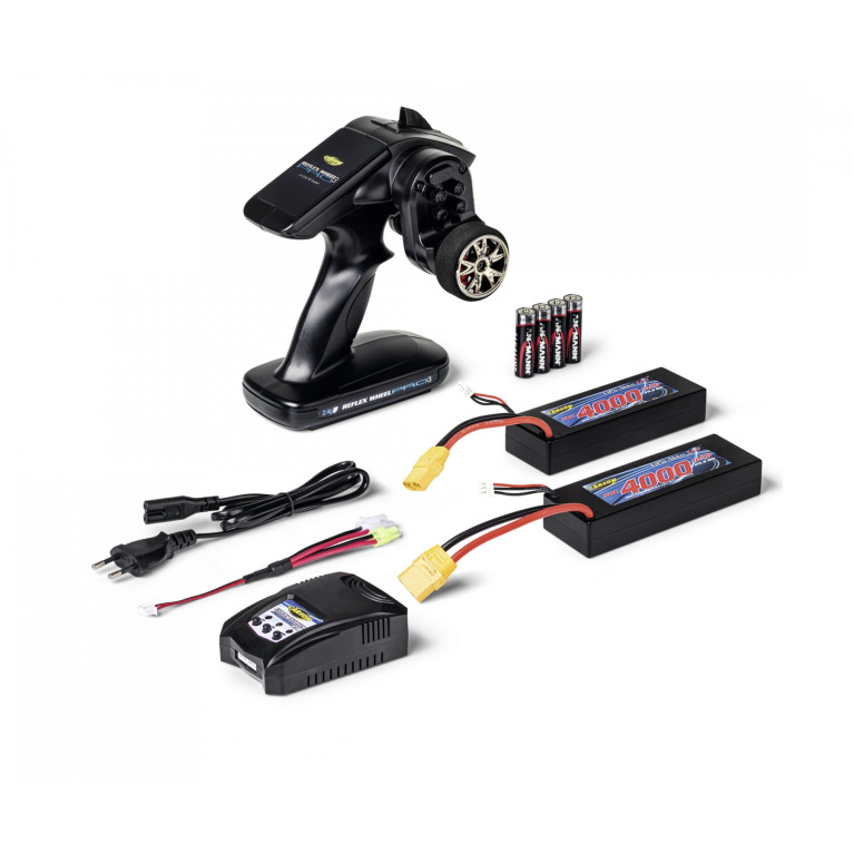 Buggy Virus Extrême 2.4G 100% RTR, bleu - CARSON 500409074 - 1/8