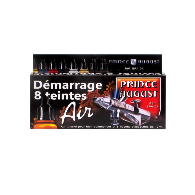 Pack de Démarrage + 8 teintes - Prince August BPA 01