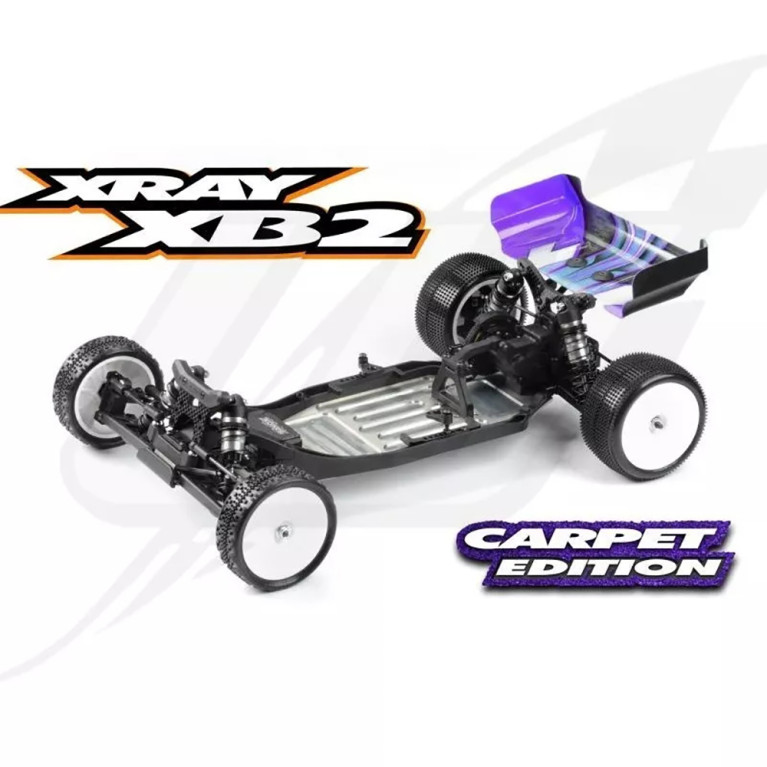 Buggy XB2C 2024 tout-terrain 2WD, en KIT, Édition carpet/tapis - Xray 320015 - 1/10