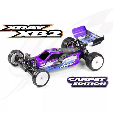 Buggy XB2C 2024 tout-terrain 2WD, en KIT, Édition carpet/tapis - Xray 320015 - 1/10