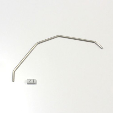 Barre Anti-roulis Avant 2.1mm Kyosho Inferno MP9-MP10