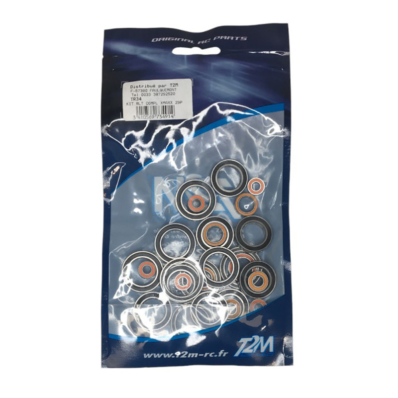 Kit roulement pour chassis XMAXX (29p) - T2M TR34