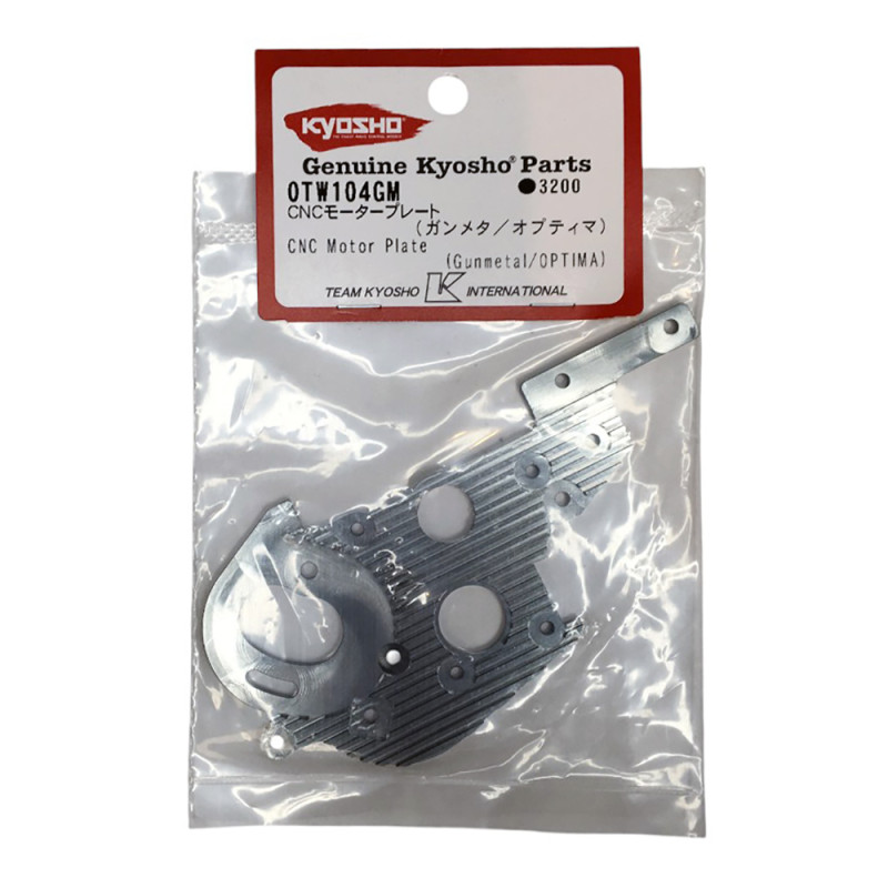 Plaque support moteur Optima, CNC - Kyosho OTW104GM
