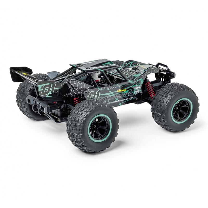 Offroad Fighter Cage 100% RTR, turquoise - Carson 500404254 - 1/10 XS