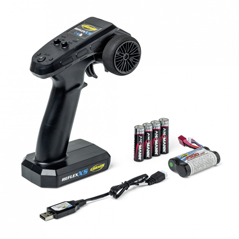 Offroad Fighter Cage 100% RTR, turquoise - Carson 500404254 - 1/10 XS