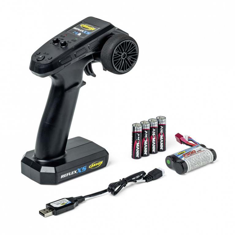 Offroad Fighter Cage 100% RTR, turquoise - Carson 500404254 - 1/10 XS