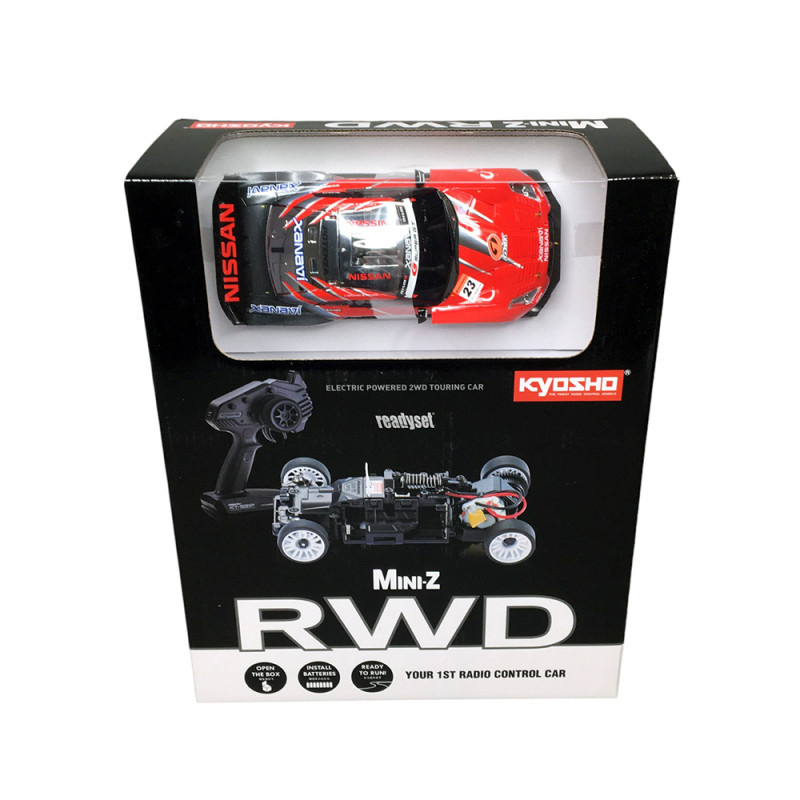 Mini-Z RWD Xanavi Nismo No23 GT-R 2008 (W-MM/KT531P) - Kyosho 32351XN - 1/28