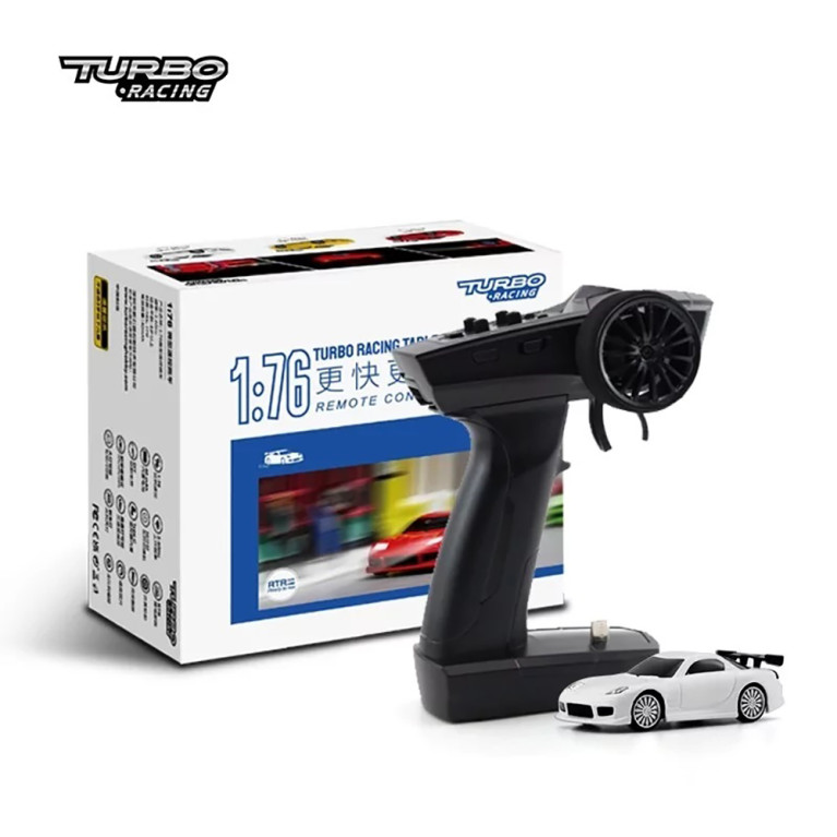 Voiture micro sport "C-71", Blanche RTR - Turbo Racing C71WH - 1/76
