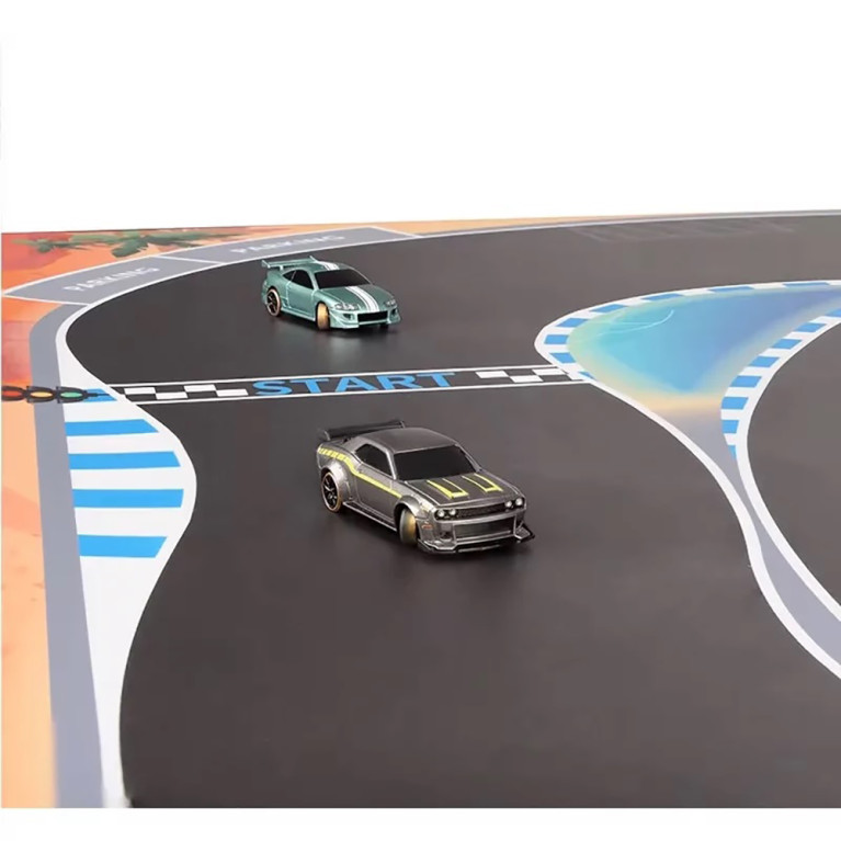 Tapis piste spéciale drift 63x90 cm - Turbo Racing 760260 - 1/76
